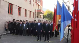 Büyük Önder Atatürk ebediyete intikalinin 87. yılında Giresun'un ilçelerinde anıldı