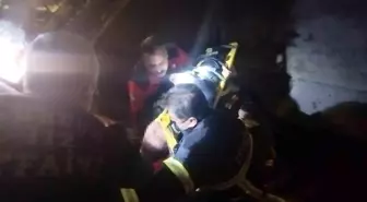 Burdur'da Kanalda Kurtarılan Yürüyüşçü Sağlık Durumunun İyi Olduğunu Öğrenildi