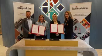 HKÜ ile Kariyerküre Eğitim Hizmetleri Arasında İş Birliği Protokolü İmzalandı