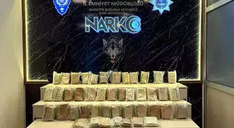 Edirne'de Kapıkule Sınır Kapısı'nda 66 Kilo Uyuşturucu Ele Geçirildi