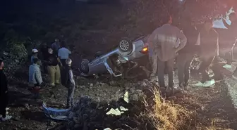 Mardin'de Devrilen Otomobilde 3 Yaralı