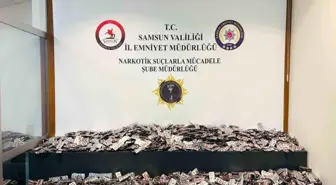 Samsun'da Uyuşturucu Operasyonu: 49 Bin Adet Hap Ele Geçirildi