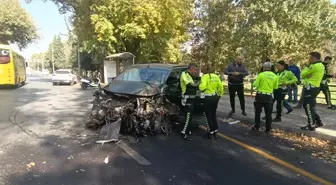 Gaziantep'te Trafik Kazası: Sürücü Yaralandı