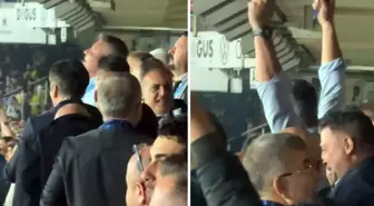 Sadettin Saran'ın tribünlerle birlikte coştuğu anlar