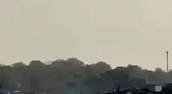 Samsun'da Atatürk'ü Anma Töreninde Helikopter Havada Sabit Kaldı