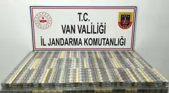 Van'da 1980 Paket Kaçak Sigara Ele Geçirildi