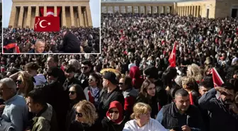 10 Kasım'da tarihi rekor! Anıtkabir'i 1 milyon 219 bin kişi ziyaret etti