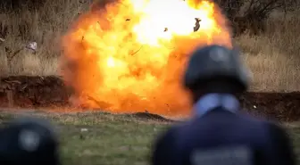 Savaş Muhabirliği Eğitimi Kapsamında Patlayıcılar ve Tehlikeli Alanlar Dersi Verildi
