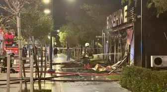 Antalya'da Kafede Çıkan Yangın Kontrol Altına Alındı