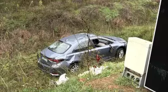 Beşiktaş'ta Yağmur Nedeniyle Kaza: Sürücü Hastaneye Kaldırıldı