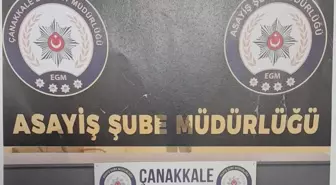 Çanakkale'de Hırsızlık Yapan Zanlı Kargoda Yakalandı