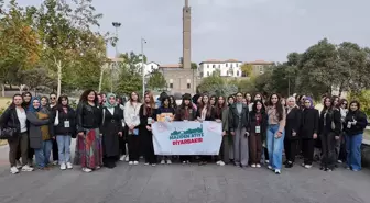 Diyarbakır'da şehit ve gazi çocukları tarihi mekanları gezdi