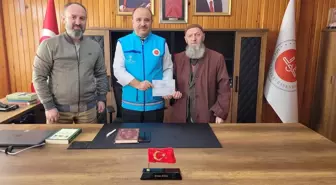 Edirne'de Gazze'ye Destek İçin Kurulan Hayır Çarşısı Geliri TDV'ye Teslim Edildi