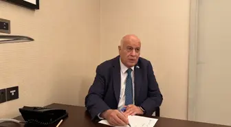 Filistin Futbol Federasyonu ve Olimpik Komitesi Başkanı Cibril Er-Racub, AA'ya konuştu Açıklaması