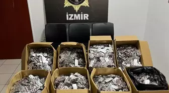 İzmir'de Uyuşturucu Operasyonu: 168 Bin Hap Ele Geçirildi