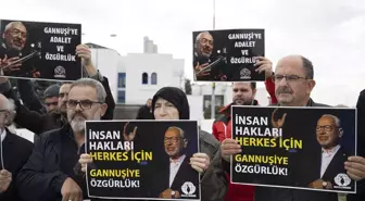 MAZLUMDER'den Raşid el-Gannuşi için Protesto