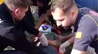 Adıyaman'da Takla Atan Otomobilde 1 Yaralı