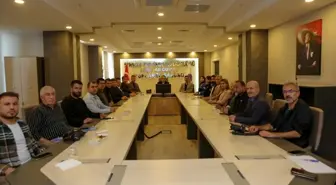 Şırnak İl Emniyet Müdürü Sazak, basın mensuplarıyla bir araya geldi