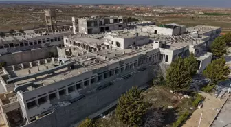 Suriye'de devrik rejiminin saldırılarında yıkılan Maarratünnuman Hastanesi yeniden hizmete açılmayı bekliyor