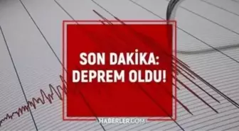 Bursa'da deprem mi oldu? SON DAKİKA! 12 Kasım Bursa'da az önce nerede deprem oldu?