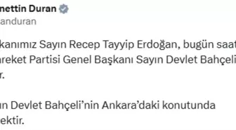 Cumhurbaşkanı Erdoğan, Bahçeli ile görüşecek