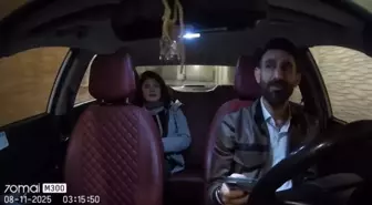 Gece Yarısı Taksici ile Yolcu Arasında Tartışma