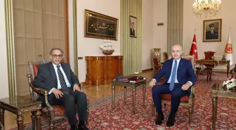 TBMM Başkanı Numan Kurtulmuş, Kuveyt Büyükelçisi'ni Kabul Etti