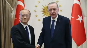 Cumhurbaşkanı Erdoğan, Asya Kalkınma Bankası Başkanı Kanda'yı kabul etti