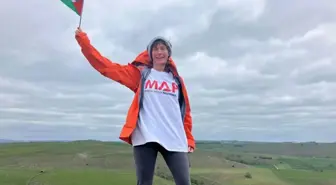 İngiliz aktivist Filistin için yollarda, İstanbul'a yaklaştı