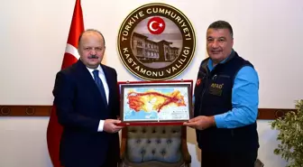 AFAD Genel Müdürü Tatar, Kastamonu Valisi Dallı ile Afet Risklerini Görüştü