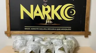 Bingöl'de Uyuşturucu Operasyonu: 14 Kilo Skunk Ele Geçirildi