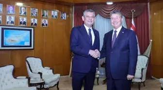 CHP Lideri Özgür Özel, KKTC'nin 42. Kuruluş Yıl Dönümünde Ziyarette Bulundu