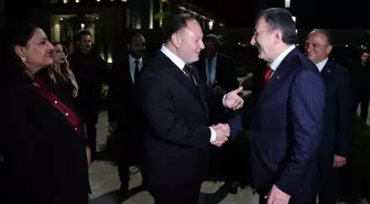 Cumhurbaşkanı Yardımcısı Yılmaz, KKTC Cumhuriyet Meclisi'nde düzenlenen resepsiyona katıldı