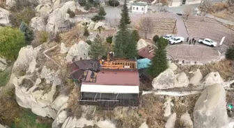 Kapadokya'da İzinsiz Yapı Kaldırıldı