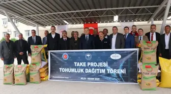 Kilis'te Çiftçilere Sertifikalı Tohum Dağıtımı