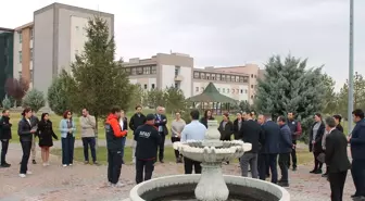 Nuh Naci Yazgan Üniversitesi'nde Deprem ve Yangın Tatbikatı Gerçekleştirildi