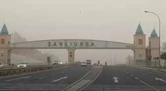 Şanlıurfa'da Toz Taşınımı Hayatı Olumsuz Etkiledi