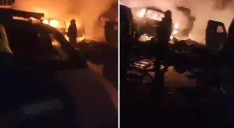 Suriye'nin başkenti Şam'da şiddetli patlamalar