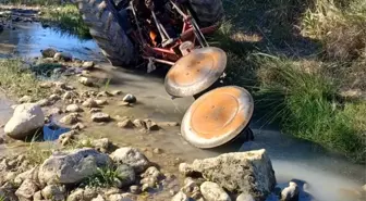 Traktör Devrildi, Sürücü Hayatını Kaybetti