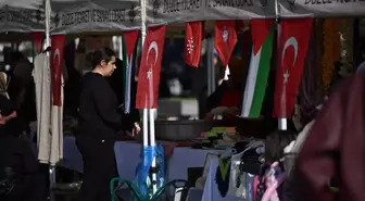 Düzce'de Gazze yararına kermes düzenlendi
