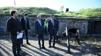 Edirne'deki tarihi Kıyık Tabya'da restorasyon çalışmaları başladı