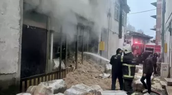 Ordu'da Depoda Yangın Çıktı