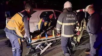 Kırıkhan'da Trafik Kazası: 4 Yaralı