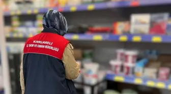 Kırklareli'nde Gıda İşletmelerine Denetim