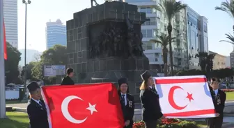 KKTC'nin 42. kuruluş yıl dönümü İzmir'de törenle kutlandı