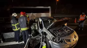 Anadolu Otoyolu'nda Üç Araçla Kaza: 6 Yaralı