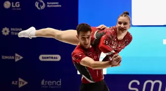 Milli Sporcular Avrupa Aerobik Cimnastik Şampiyonası'nda Finale Yükseldi
