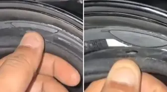 Motosiklet kaskının içinden çıkan şey inanılmaz