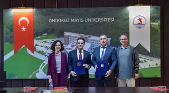 OMÜ ile Aziz Atik Fen Lisesi Arasında Eğitim İş Birliği Protokolü İmzalandı