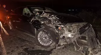 Bafra'da Zincirleme Trafik Kazası: İki Yaralı